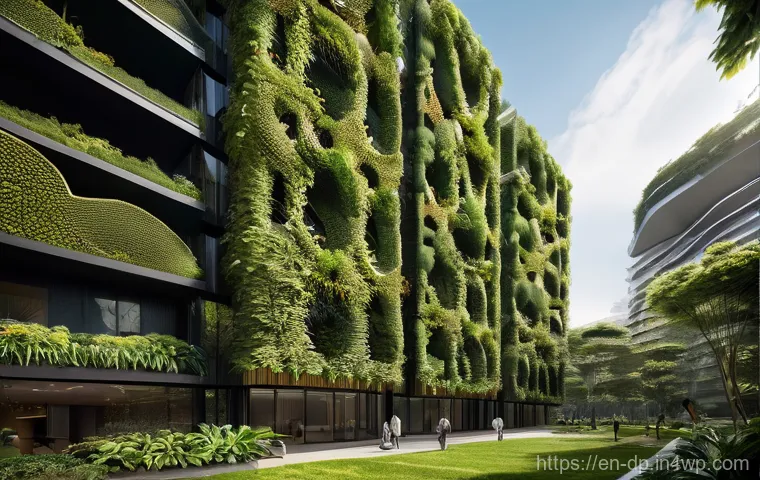 생태 지혜와 에코 디자인 연결하기 - Prompt 1: Biomimetic Urban Oasis**